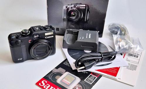 Canon Powershot G12 mint, Audio, Tv en Foto, Fotocamera's Digitaal, Zo goed als nieuw, Compact, Canon, 4 t/m 7 keer, Ophalen of Verzenden