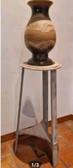 Shabby chic hoog plantentafeltje zuil sokkel, Huis en Inrichting, Woonaccessoires | Zuilen en Pilaren, Ophalen, Zo goed als nieuw