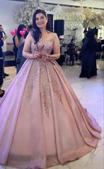 Prachtige Roze Trouwjurk, Kleding | Dames, Trouwkleding en Trouwaccessoires, Ophalen of Verzenden, Zo goed als nieuw, Roze, Trouwjurk