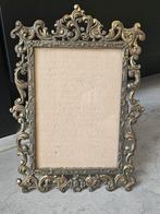 Vintage Italiaanse Barok Fotolijst, Minder dan 50 cm, Gebruikt, Metaal of Aluminium, Ophalen of Verzenden