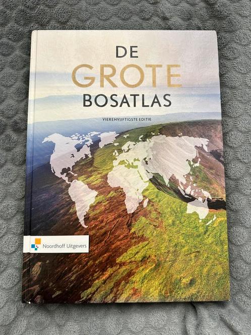 De Grote Bosatlas 54e editie vmbo-havo-vwo, Boeken, Atlassen en Landkaarten, Zo goed als nieuw, Bosatlas, Wereld, 2000 tot heden
