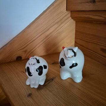 2x cat Rosemarie Benedikt Villeroy & Boch beschikbaar voor biedingen