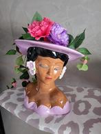 Intratuin vrouwen bloempot, Ophalen of Verzenden, Zo goed als nieuw