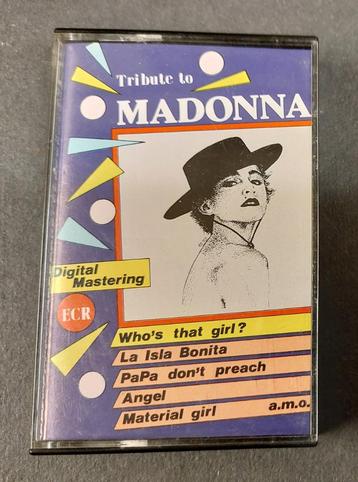 Madonna Tribute CASSETTE Cover versies beschikbaar voor biedingen