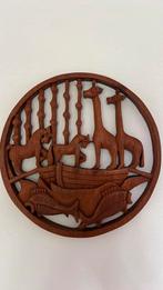 Ark van Noach houtsnijwerk Folkert de Haan Zuidhorn, Antiek en Kunst, Ophalen of Verzenden