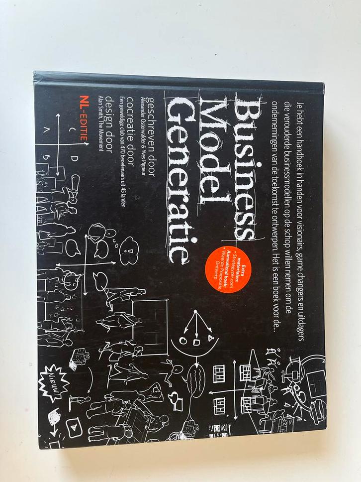 Business Model Generatie - Alexander Osterwalder, Boeken, Economie, Management en Marketing, Zo goed als nieuw, Management, Ophalen of Verzenden