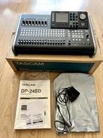 Tascam DP-24SD 24-Track Digital Portastudio, Muziek en Instrumenten, Mengpanelen, Ophalen of Verzenden, Zo goed als nieuw, 20 kanalen of meer