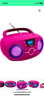 Bigben radio en cd speler met lichtgevende boksen, Ophalen of Verzenden