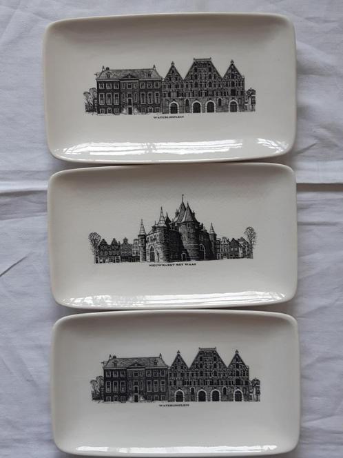 Grachtenpandservies Villeroy&Boch Waterlooplein + Nieuwmarkt, Antiek en Kunst, Antiek | Servies los, Ophalen of Verzenden