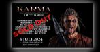 2x tickets Karma Outdoor 2024 Zaterdag!, Twee personen