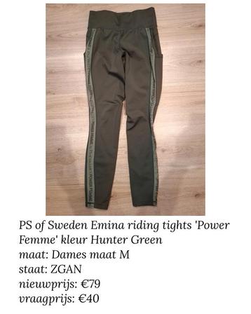 PS of Sweden emina rijlegging power femme dames maat M beschikbaar voor biedingen