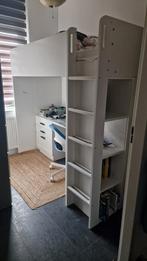 IKEA Hoogslaper met Bureau en Kast, Huis en Inrichting, Ophalen of Verzenden