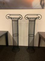 2 grote zware smeedijzeren zuilen / pilaren EYECATCHER!, Huis en Inrichting, Woonaccessoires | Zuilen en Pilaren, Ophalen, Zo goed als nieuw