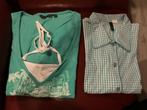 Leuke shirtjes en witte rok maat L, Ophalen of Verzenden, Zo goed als nieuw, Maat 42/44 (L), Overige kleuren