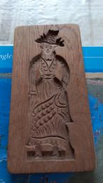 Antieke Speculaasplank met Vrouwelijk Figuur, Ophalen of Verzenden