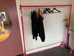 Kledingrek - mist wieltje, Kleding | Dames, Kledingrekken, Ophalen, Met wielen, Gebruikt