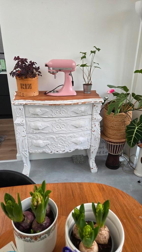 Balinees Dressoir met Houtsnijwerk, Kinderen en Baby's, Kinderkamer | Commodes en Kasten, Gebruikt, Commode, Minder dan 90 cm