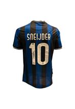 Wesley Sneijder gesigneerd Inter Milan 2010 Shirt, Verzamelen, Sportartikelen en Voetbal, Buitenlandse clubs, Soccersignings.nl