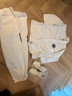 Taekwondo pak maat 180 goede staat met zgan schoenen maat 46, Ophalen of Verzenden, Nieuw, Maat 46/48 (XL) of groter, Wit