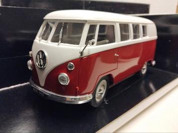 Volkswagen T1 Transporter Samba rood Solido metal 1:17 KRD beschikbaar voor biedingen