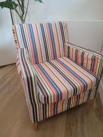 Ikea Karlstad stoel met wasbare hoes, Ophalen, Gebruikt, 75 tot 100 cm, Stof