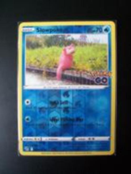 2640:Nieuwe Pokemon GO Kaart holofoil SLOWPOKE HP 70 019/078, Hobby en Vrije tijd, Verzamelkaartspellen | Pokémon, Nieuw, Losse kaart