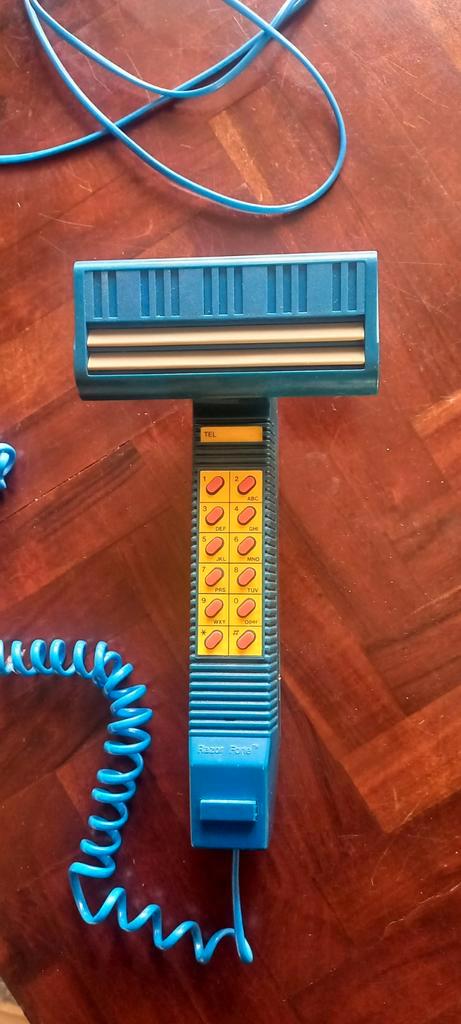 Vintage Scheermes Telefoon - Razor Fone, Telecommunicatie, Vaste telefoons | Handsets en Draadloos, Gebruikt, 1 handset, Ophalen of Verzenden