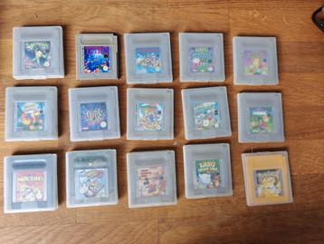 Diverse Gameboy spellen incl. Pokemon Yellow beschikbaar voor biedingen