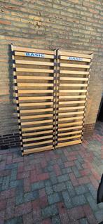 2 lattenbodems 70 x 200 GRATIS!, Ophalen, Gebruikt, Eenpersoons, 70 cm of minder