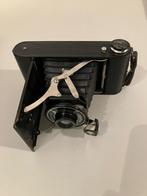 Antieke Coronet camera met tas, Verzamelen, Ophalen, Fototoestel