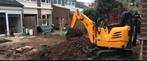 Graafmachine huren inclusief machinist, Tuin en Terras, Bielzen en Borders, Ophalen of Verzenden, Nieuw, Beton