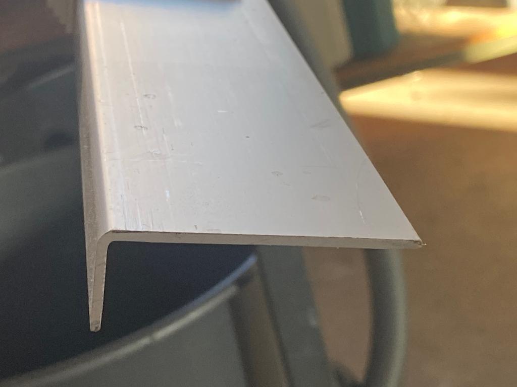 Kunststof hoekprofiel 60x20x2, Kunststof, 100 tot 150 cm, Overige typen, Nieuw