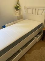 Bed meubel, Huis en Inrichting, Slaapkamer | Bedden, Ophalen, Eenpersoons, Wit, Nieuw