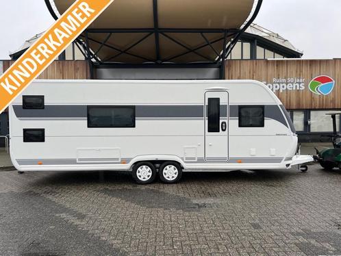 Hobby 650 KFu Prestige 2024 MEGA KORTING!!! € 4.185, Caravans en Kamperen, Caravans, Bedrijf, tot en met 6, 1500 - 2000 kg, Treinzit