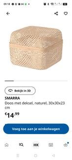 3 smarra draadmanden ikea, Ophalen of Verzenden, Nieuw, 25 tot 50 cm, Minder dan 100 cm