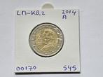 2-euromunt Oostenrijk (A) 2014 Koers LN-K8.2, Ophalen of Verzenden, Oostenrijk, 2 euro, Losse munt