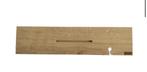 Houten badplank eiken met tablethouder en wijngleuf, Huis en Inrichting, Overige typen, Zo goed als nieuw, Minder dan 25 cm, Minder dan 100 cm