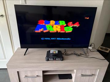 Goede Nintendo 64 met TV/AV Video kabel. Zie omschrijving  beschikbaar voor biedingen