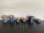 Delfs blauwe potten, Antiek en Kunst, Antiek | Keramiek en Aardewerk, Ophalen of Verzenden