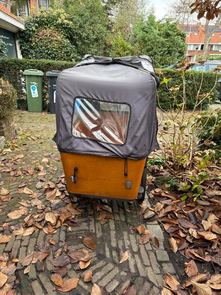 Vogue Carry elektrische bakfiets, Fietsen en Brommers, Fietsen | Bakfietsen, Gebruikt, Overige merken, 4 kinderen of meer, Elektrisch