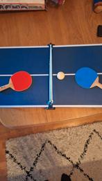 Pingpong tafeltje, Ophalen, Net, Batje(s) of Balletje(s)