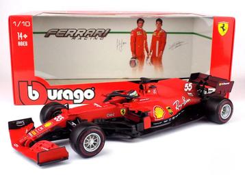 Ferrari SF21 F1 Carlos Sainz 2021, 1/18, Bburago beschikbaar voor biedingen