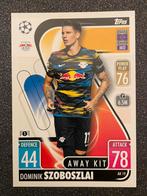 Topps MA EXTRA 21/22   AWAY KIT   SZOBOSZLAI   RB LEIPZIG, Ophalen of Verzenden, Zo goed als nieuw, Plaatje