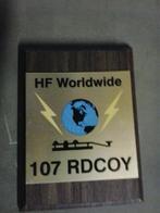 107 RDCOY HF Worldwide Schildje, Ophalen, Landmacht, Nederland