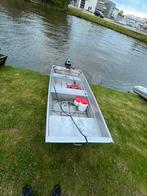 6pk buitenboormoter met aluminium boot, Watersport en Boten, Ophalen, Zo goed als nieuw, 3 tot 6 meter, Minder dan 15 m²
