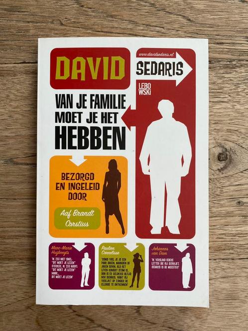 David Sedaris - Van je familie moet je het hebben- als nieuw, Boeken, Literatuur, Zo goed als nieuw, Ophalen of Verzenden