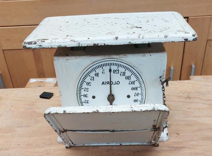 114236 gloria weegschaal WD 008, Antiek en Kunst, Antiek | Gereedschap en Instrumenten, Ophalen