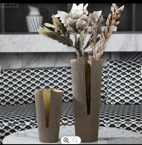 Set van Twee Luxe vazen- nieuw in doos, Huis en Inrichting, Woonaccessoires | Vazen, Nieuw, Overige kleuren, Minder dan 50 cm
