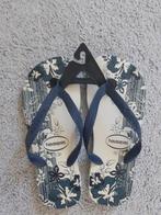 havaianas maat 37 ~ blauwe bloemen ~ nieuw, Slippers, Blauw, Nieuw, Ophalen of Verzenden