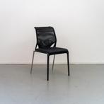 1 Vitra Meda Slim stoel Zwart